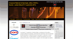 Desktop Screenshot of congres2011.speomontana.ro